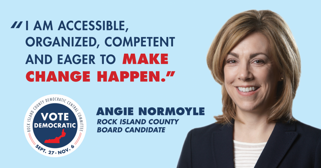 Liberty Bell Rock Island Democratic Committee campaign sample