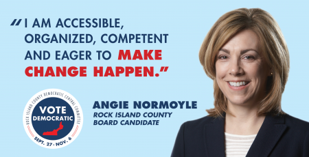 Liberty Bell Rock Island Democratic Committee campaign sample